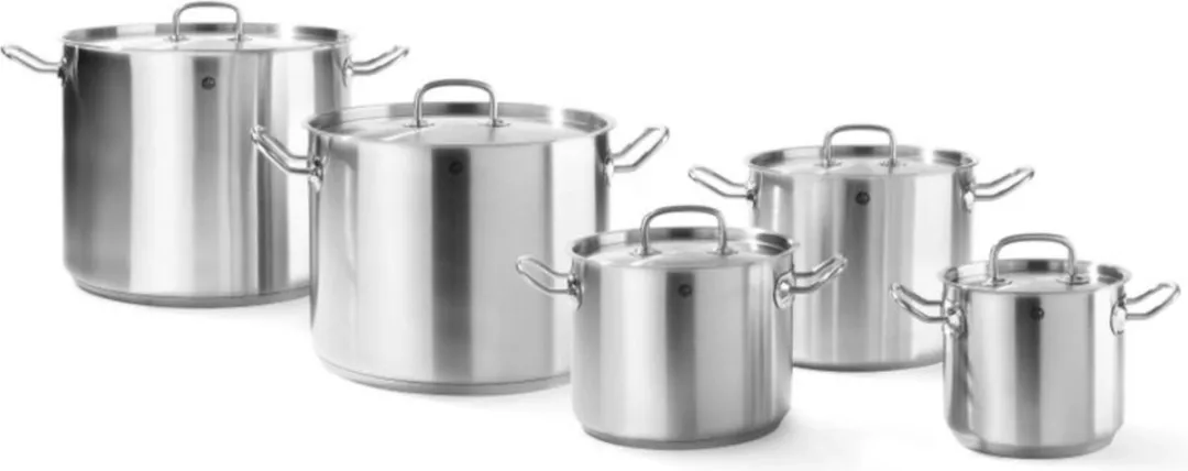 HENDI Kookpan 21L Inductiegeschikt - Ø320mm RVS