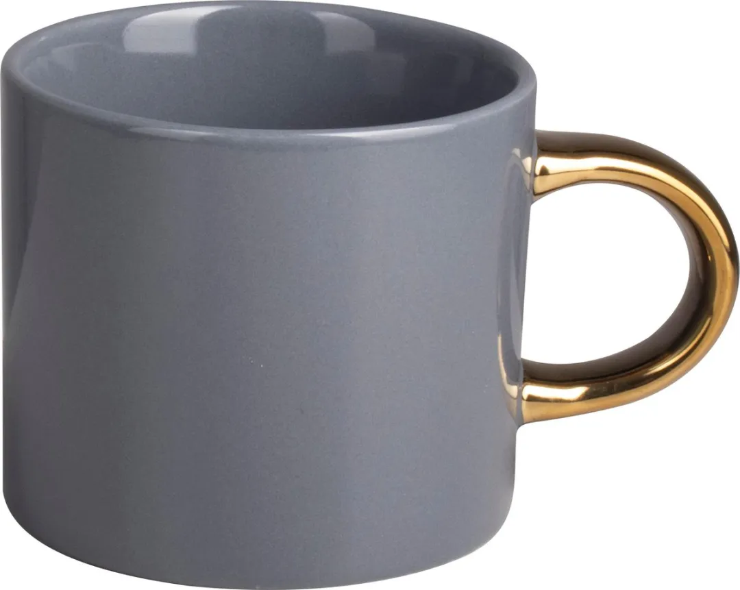 Cookinglife Gusta Mok Licht Blauw-Goud 230ml