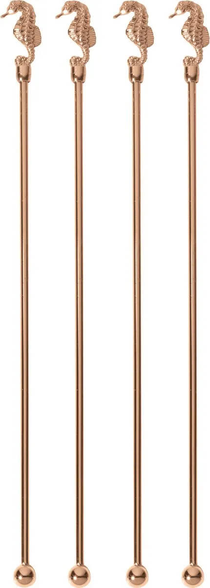 Paderno Cocktaillepels Zeepaard Koper 20cm