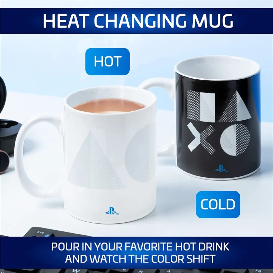 Sony PlayStation Koffiemokken Set 300ml - 4 Stuks - Multicolor - afbeelding 4 van 4