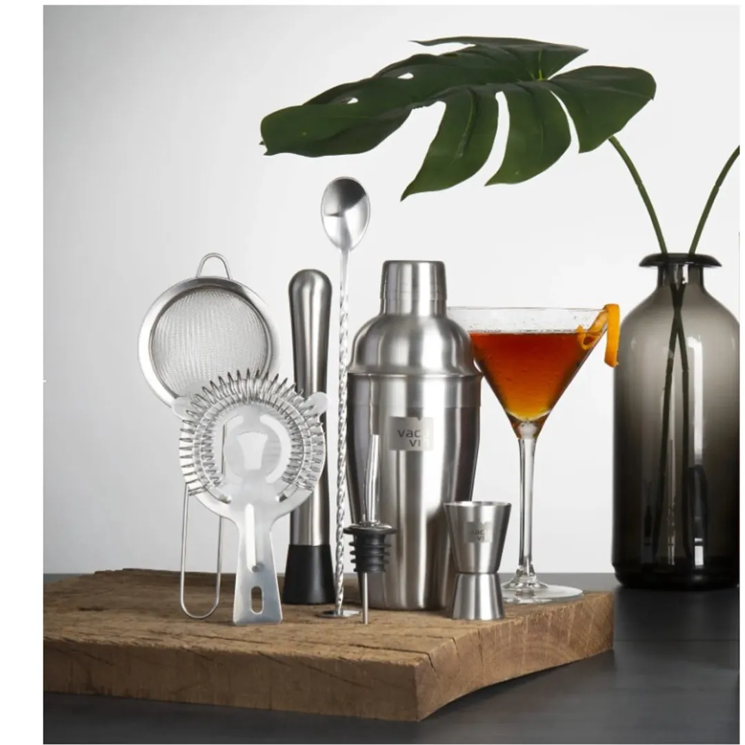 VacuVin Cocktail Set Plus - 7-delig