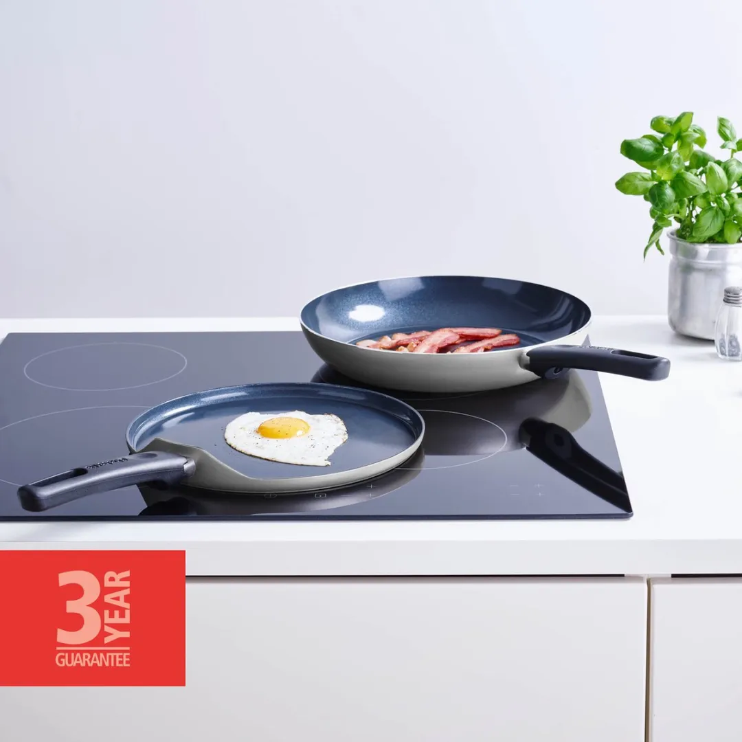 Brabantia INDU+ Koekenpan 24cm - Grijs