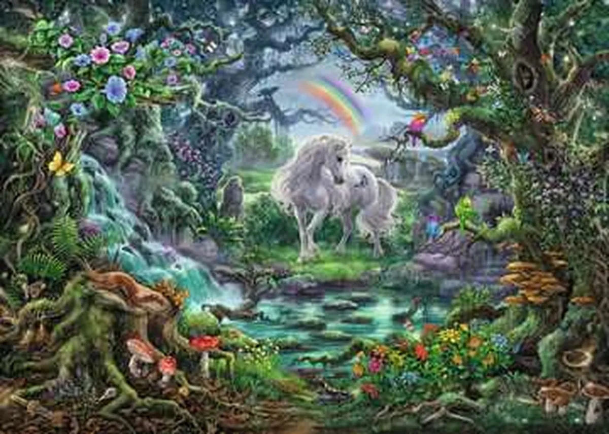 Ravensburger EXIT Eenhoorn Puzzel 759 Stuks - Multicolor - afbeelding 2 van 3