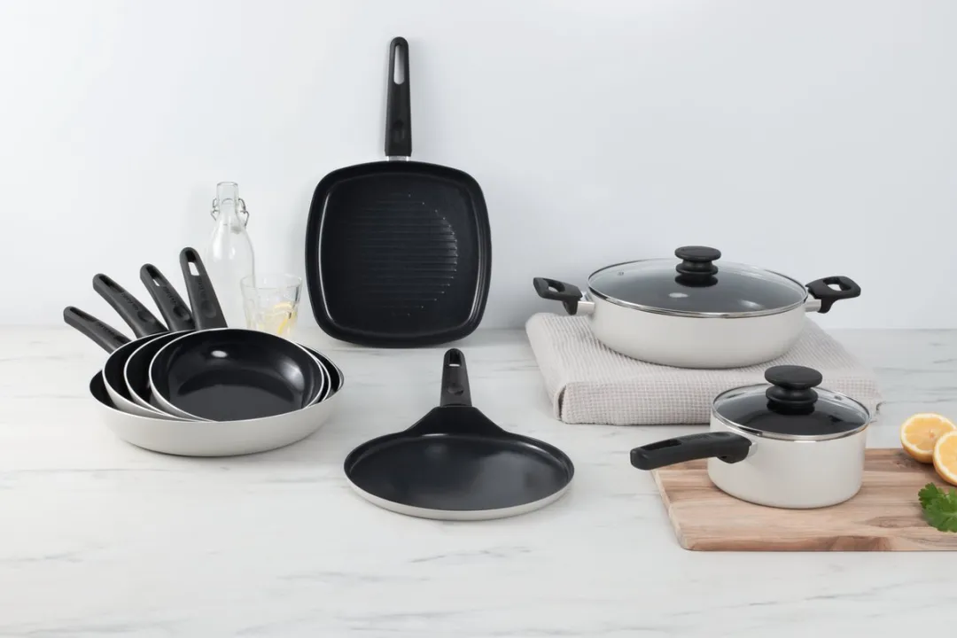 Brabantia INDU+ Hapjespan 28cm - Grijs