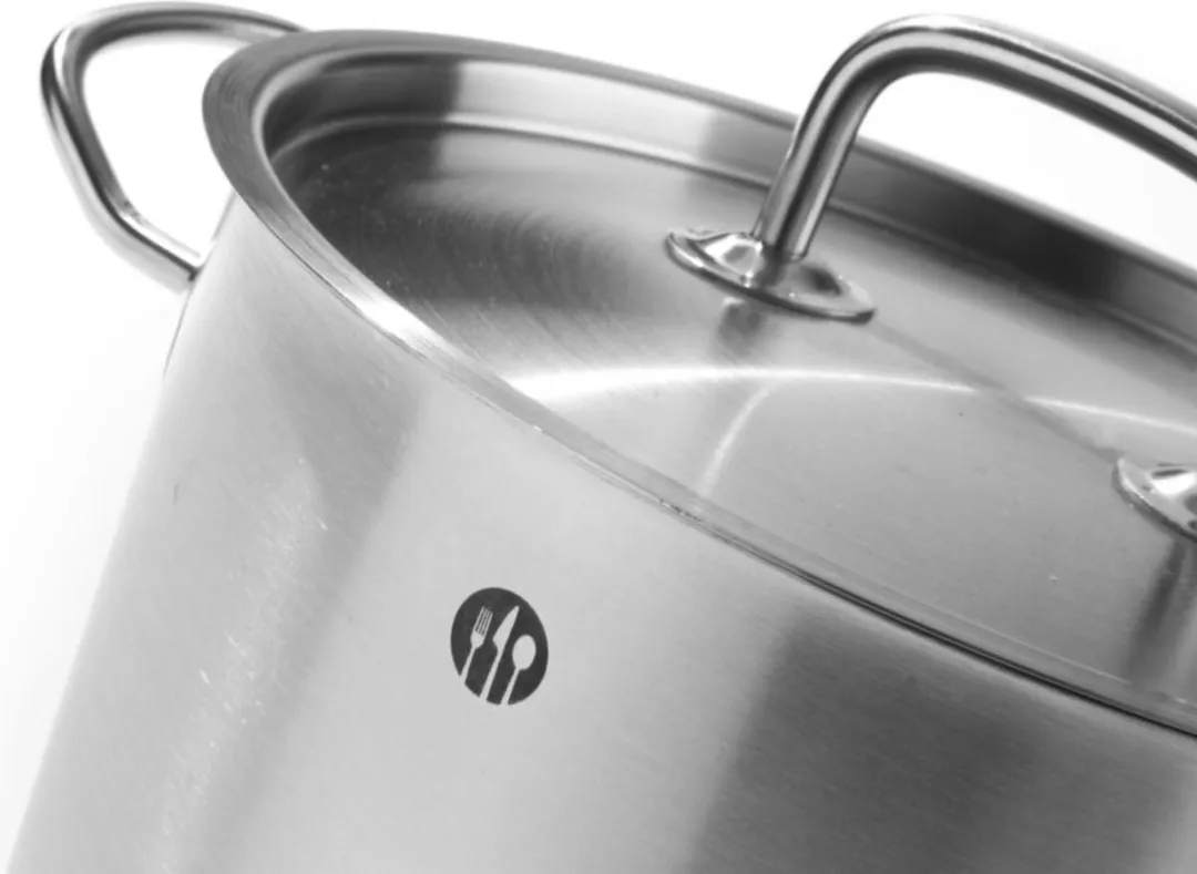 HENDI Hoge Kookpan 2,8L - Inductiegeschikt - Grijs - afbeelding 6 van 6