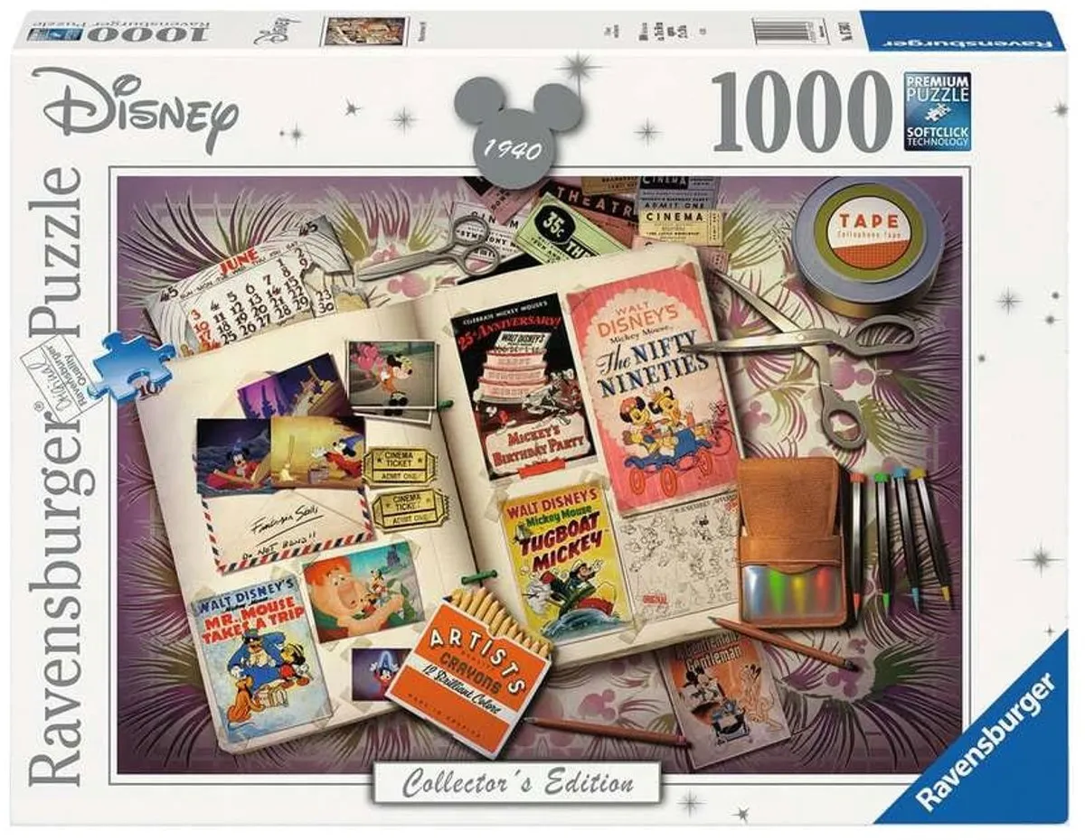 Ravensburger Mickey Mouse Puzzel 1000 Stuks