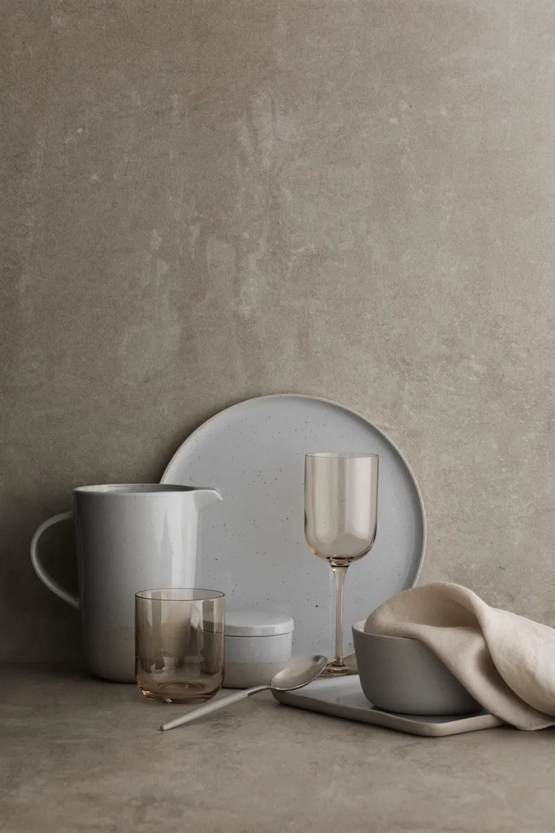 Blomus Sablo Cloud Bord - Grijs/Beige - 4 Stuks