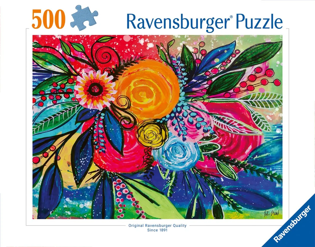 Ravensburger Kleurenexplosie Legpuzzel 500 Stukjes - Meerkleurig