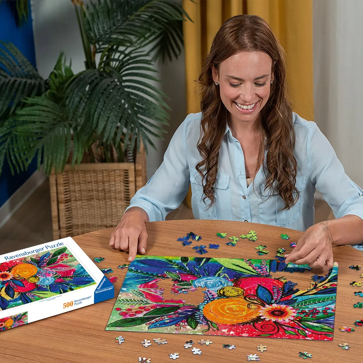 Ravensburger Kleurenexplosie Legpuzzel 500 Stukjes - Meerkleurig