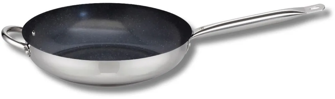 Fackelmann Elo 2454226 Koekenpan 32cm - RVS Inductie Zwart/Grijs