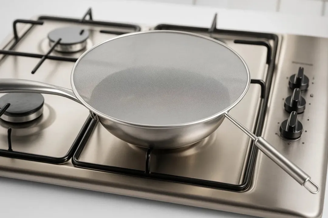 Cookinglife Spatdeksel RVS 29cm - Zilver
