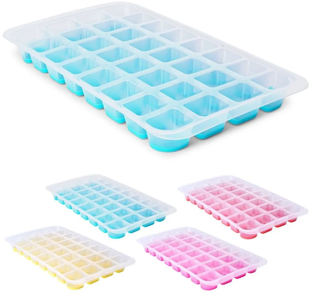 Excellent Houseware Siliconen IJsblokjesvorm 32 Stuks