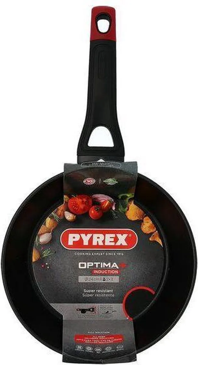 PYREX Optima Wokpan Ø26cm - Zwart