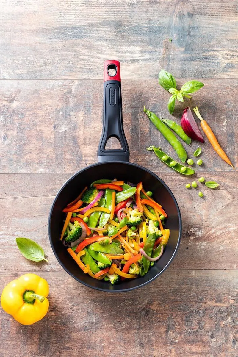 PYREX Optima Wokpan Ø26cm - Zwart