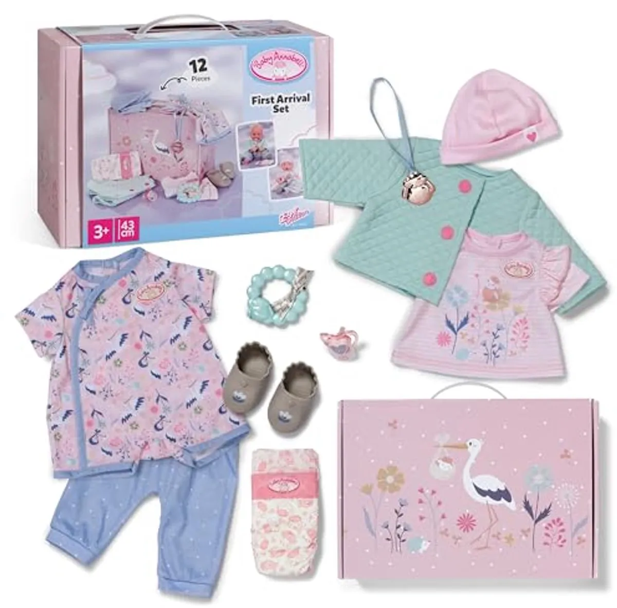 BABY ANNABELL FIRST ARRIVAL SET 43CM.