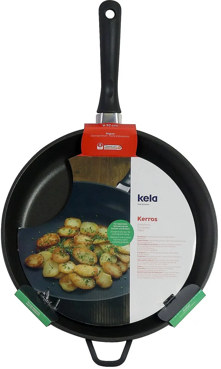 Kela Kerros Koekenpan 32cm - Zwart