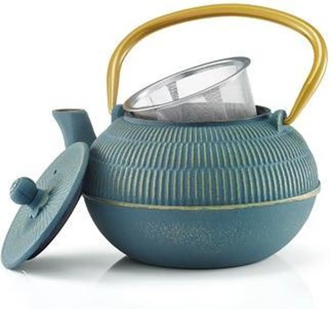 Beka Yuan Waterketel 0,9L - 18cm - Blauw