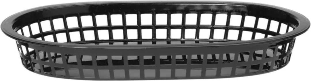 HENDI 426890 Serveermanden Fastfood - 6 Stuks - 275x175x38mm - Zwart