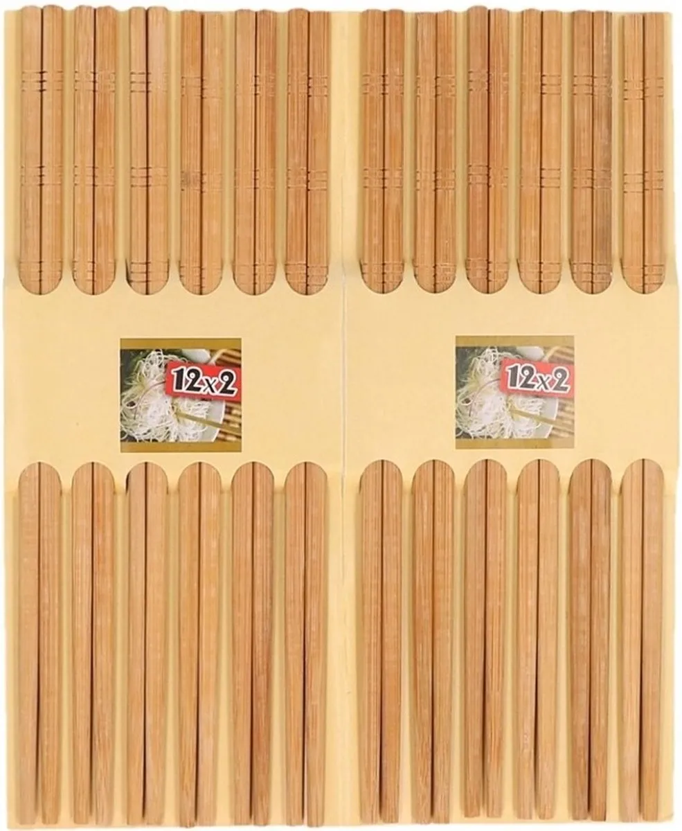 Excellent Houseware Sushi Eetstokjes Bamboe - 36 Paar