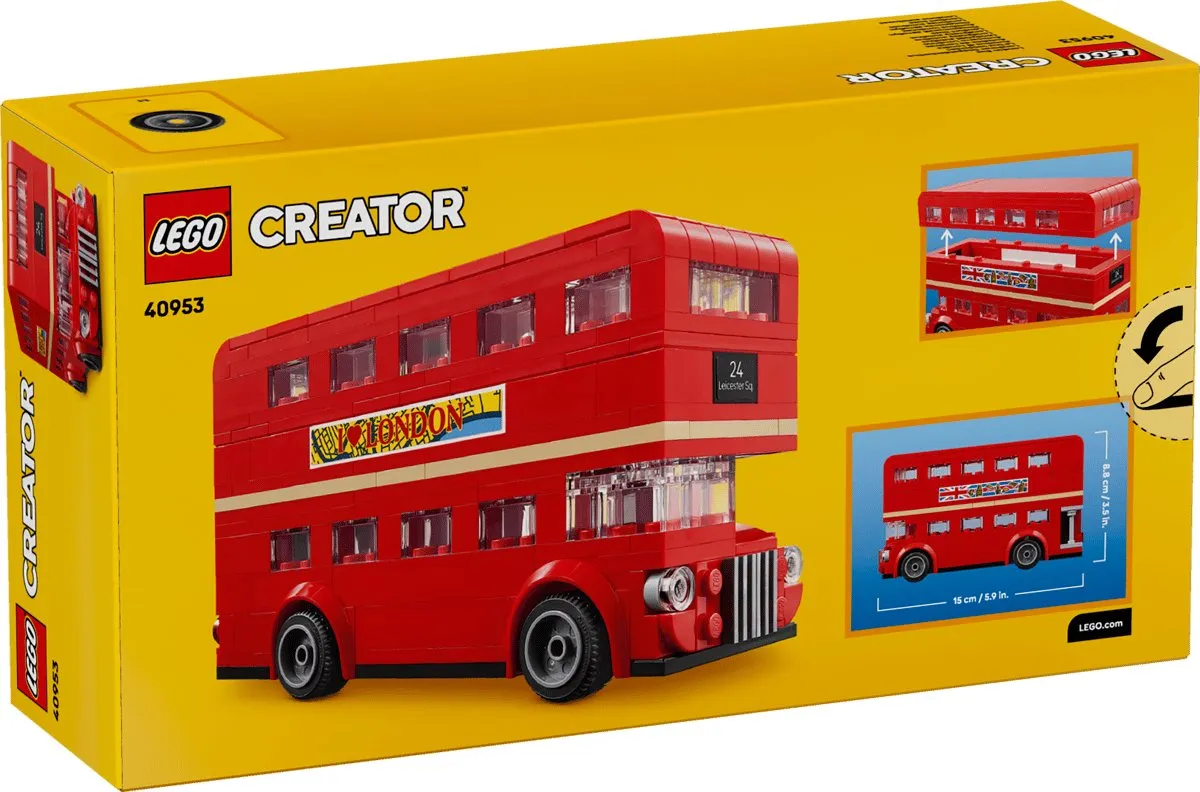 LEGO Creator 40953 Londense Bus - 245 Stukken - Rood