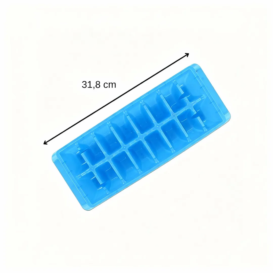Fackelmann IJsblokjesvorm 16 Stuks - Blauw