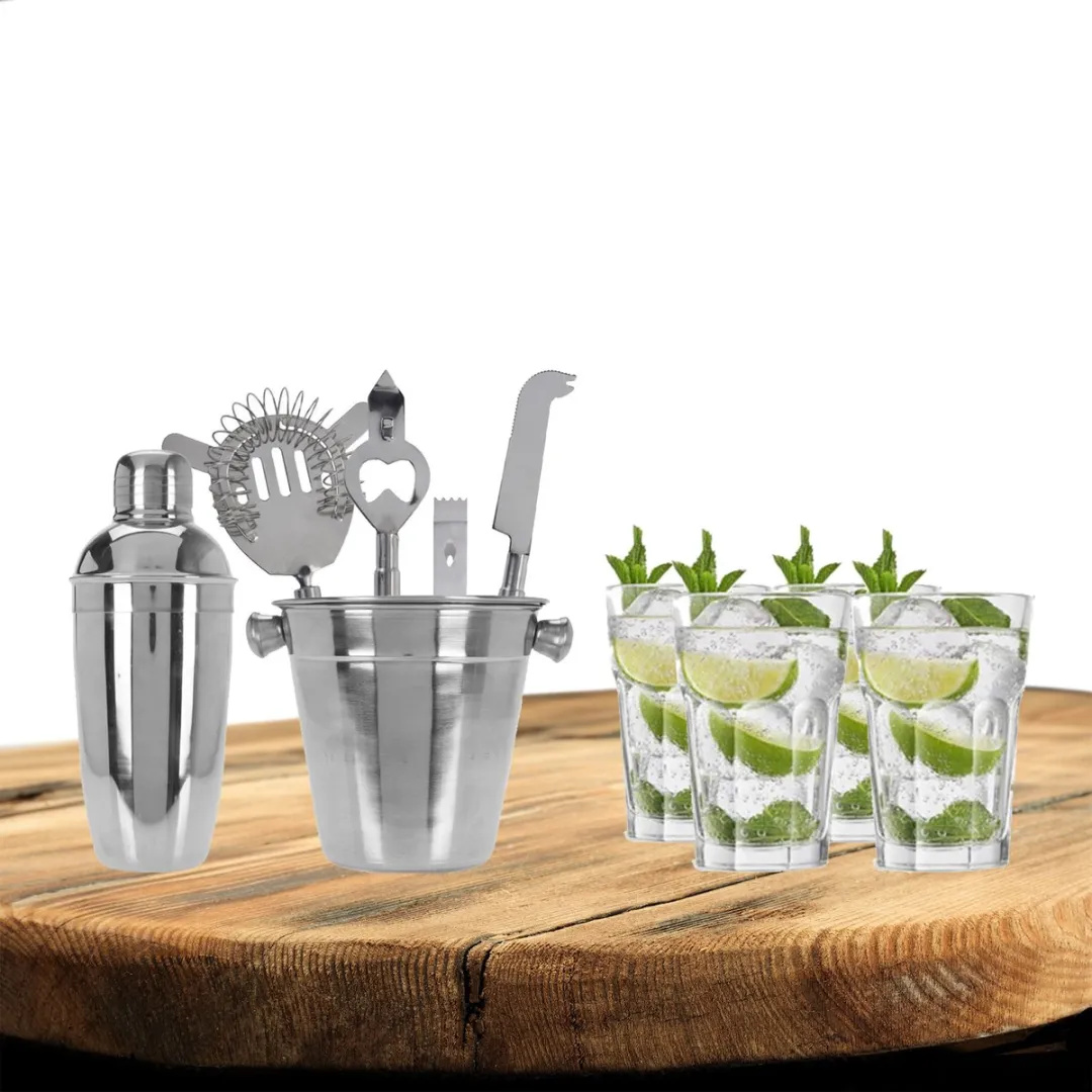 Excellent Houseware Cocktailset 6-delig
