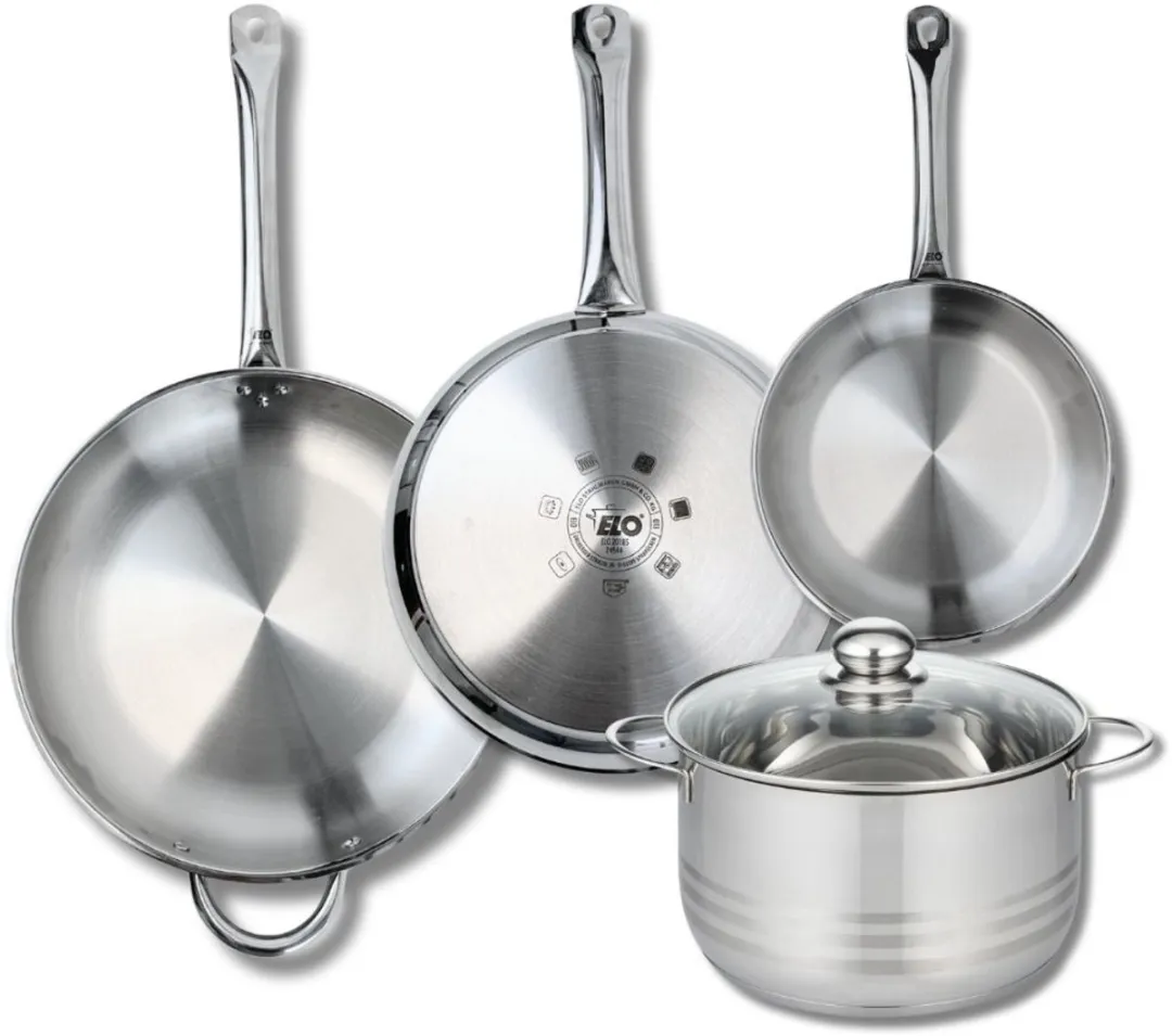 Fackelmann Elo Profi Brillant Keukenset 4-delig - 24/28/32cm + 16cm