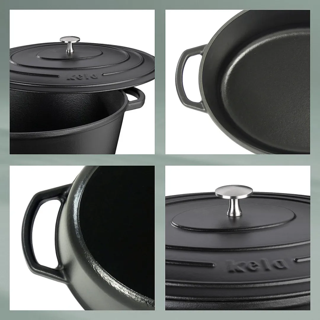 Kela Gietijzeren Braadpan 28cm - Grijs