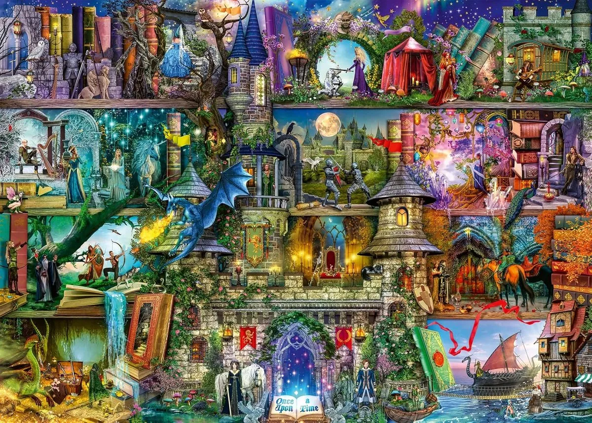 Ravensburger Mythen en Legenden Puzzle 1000 Stuks - Multicolor