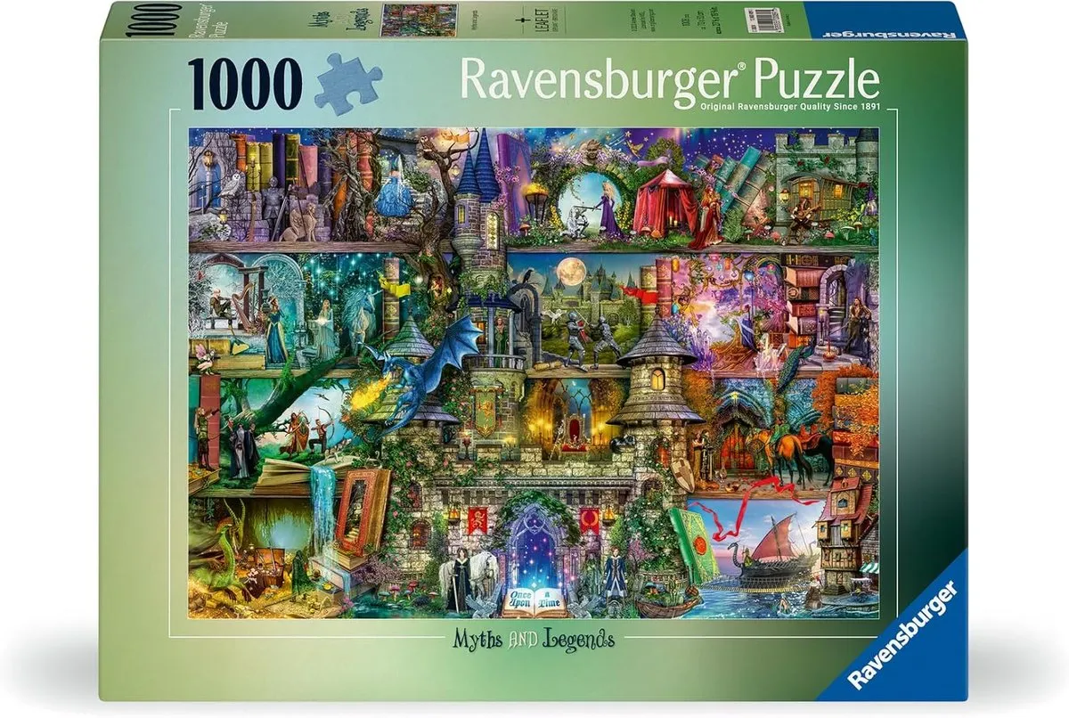 Ravensburger Mythen en Legenden Puzzle 1000 Stuks