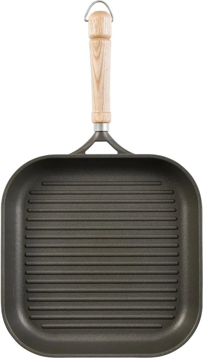 Berndes Grillpan Bonanza Essenhouten Steel 28x28cm