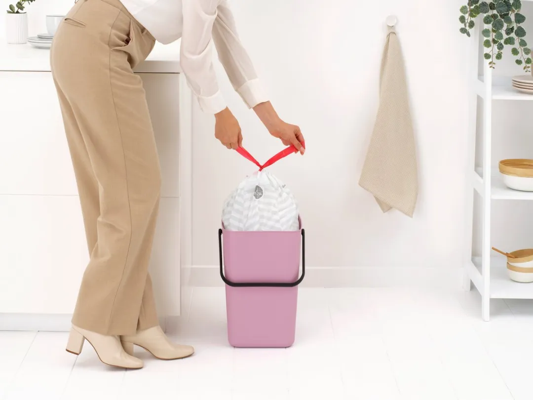Brabantia Sort & Go Prullenbak 25L - Lilac Pink