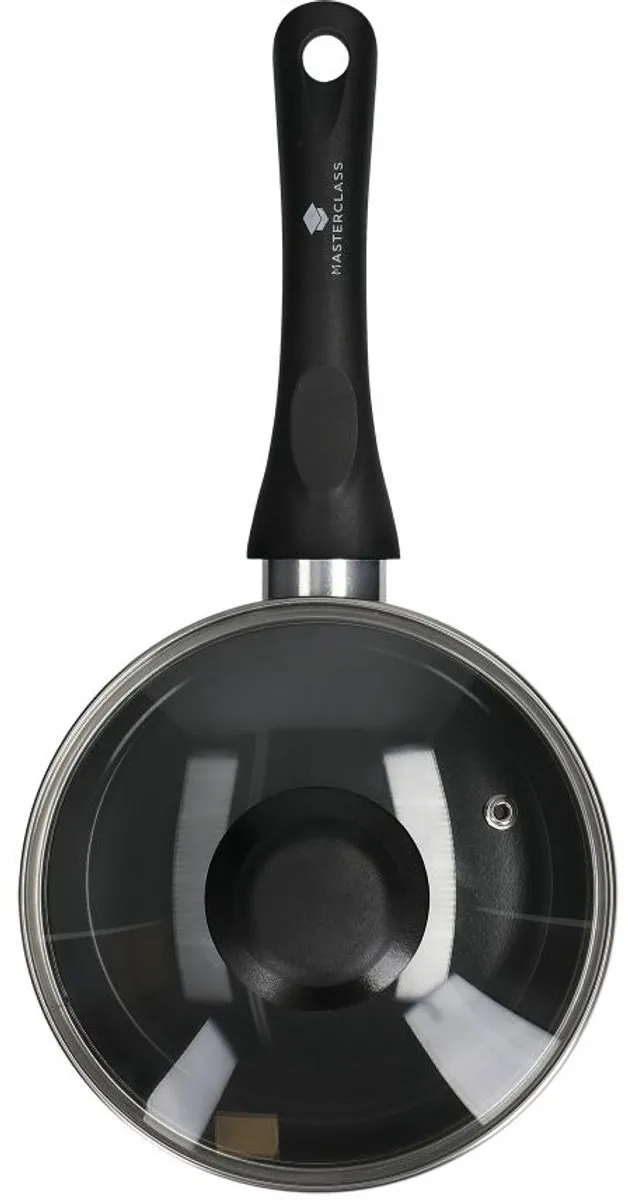 Masterclass Keramische Eco Sauspan 16cm - 2.3L - Zwart