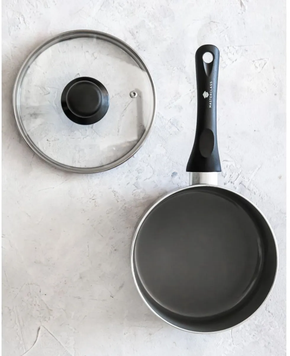 Masterclass Keramische Eco Sauspan 16cm - 2.3L - Zwart