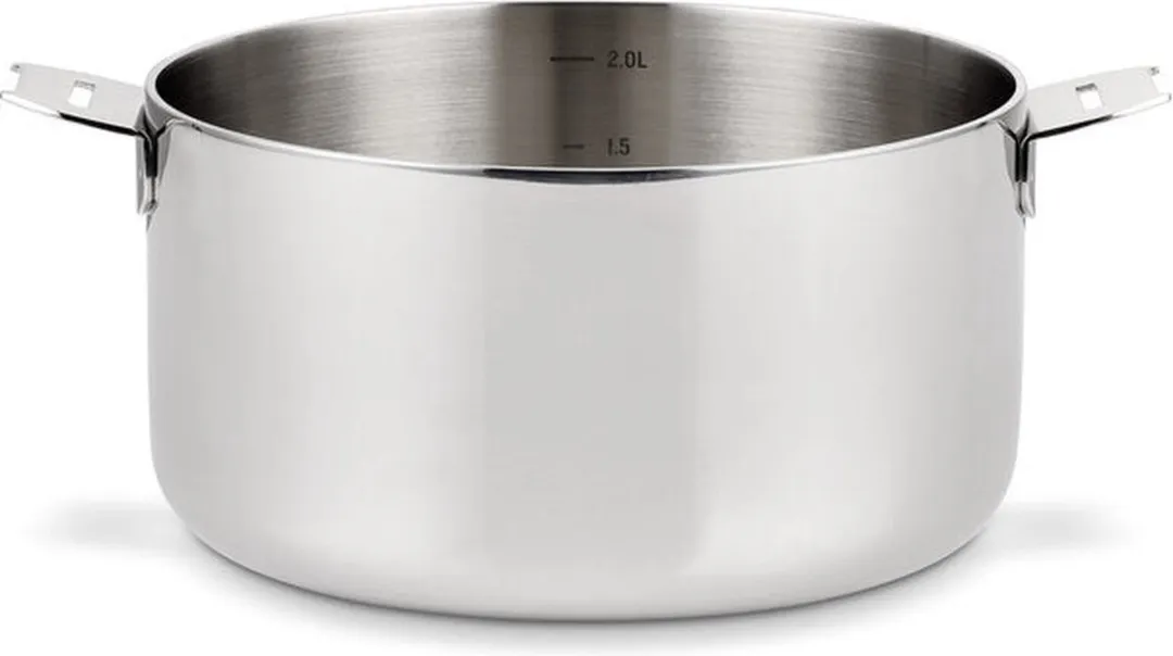 Beka Evolution Steelpan 14cm - 1,1L - Chroom - Inductie