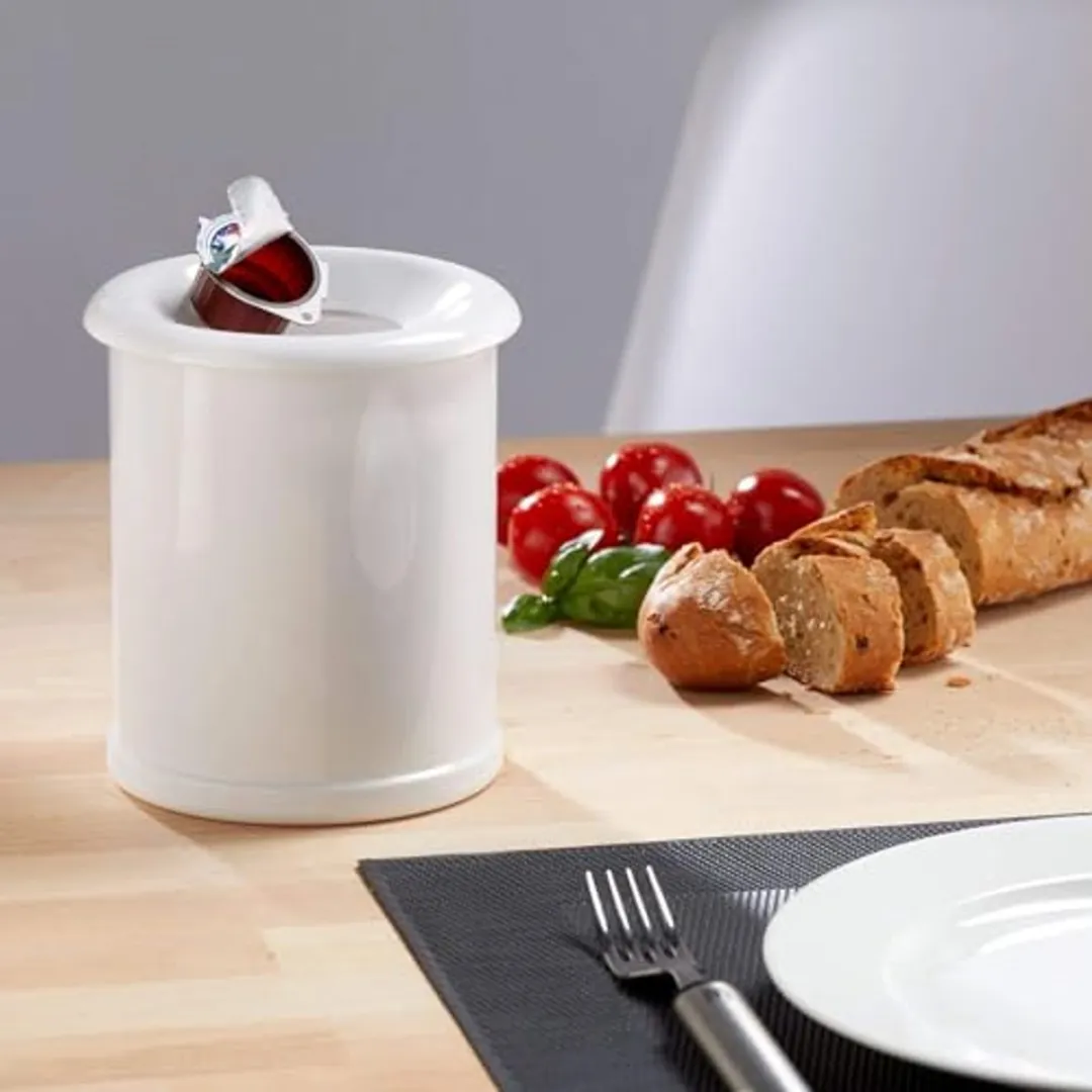 Westmark Tafelafvalbak 1L - Wit - 12,4x14,2cm