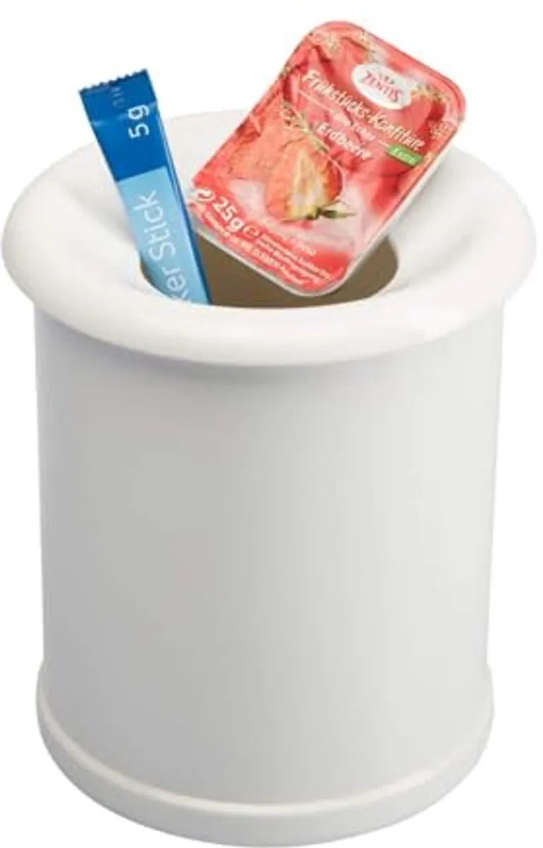 Westmark Tafelafvalbak 1L - Wit - 12,4x14,2cm
