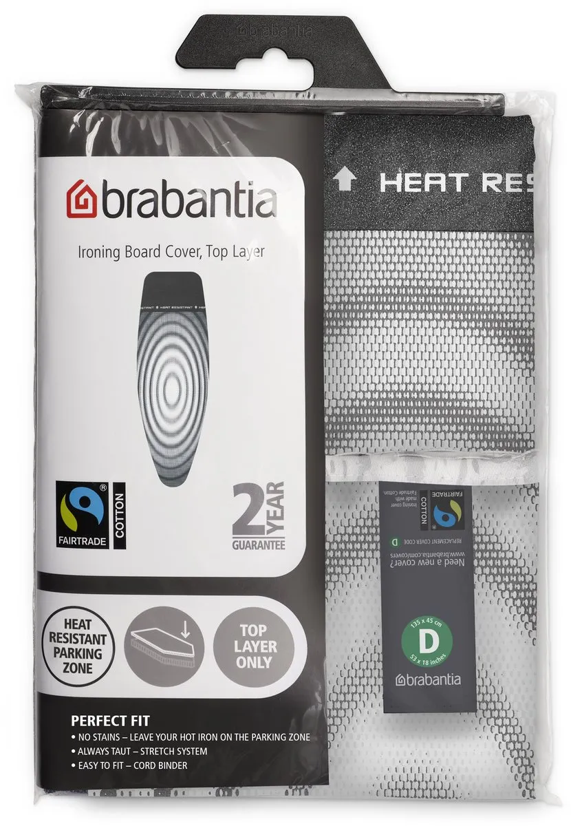 Brabantia Strijkplankhoes D Titan Oval 135x45cm