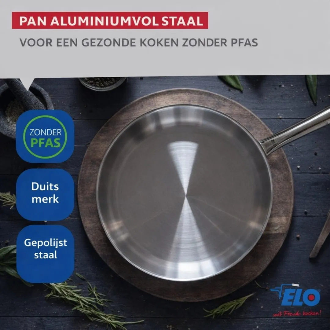 Fackelmann Elo Profi Keukengerei Set 3-delig - 32/16/26cm - Roestvrij staal