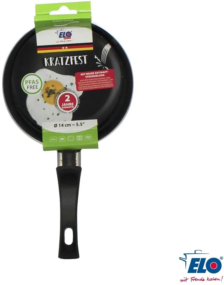 Fackelmann Elo Mini Pannenkoekenpan 14cm Keramisch - Zwart