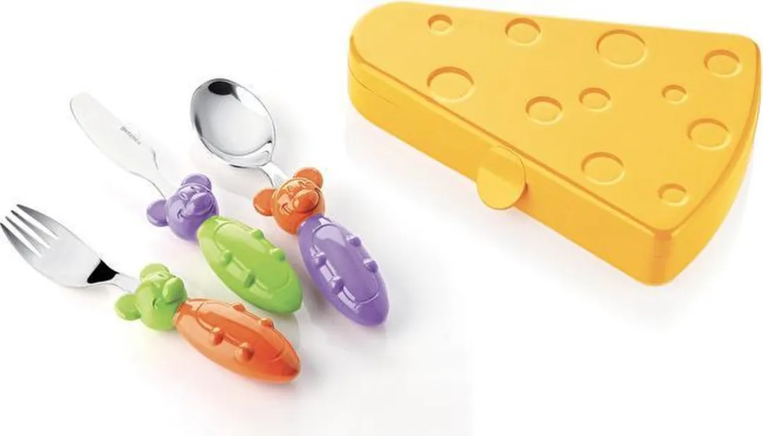 Guzzini Bimbi Tip top tap bestekset 3-delig