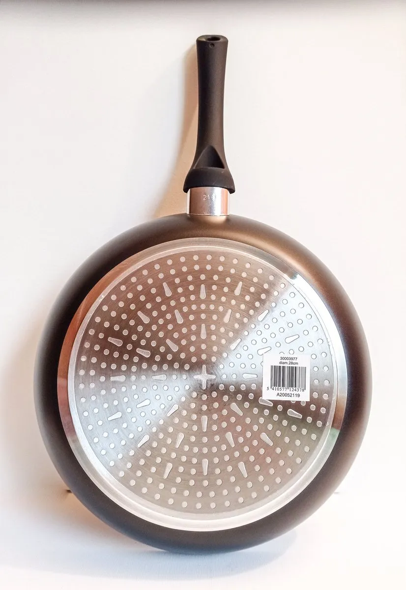 Brabantia Koekenpan 28cm - Antiaanbaklaag - Zwart