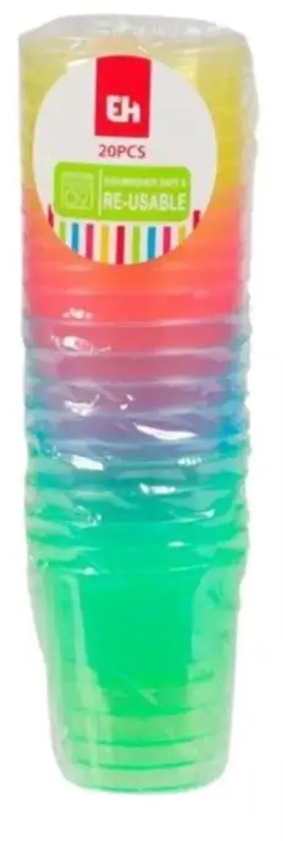 Excellent Houseware Shotglas 30ml - 100 Stuks - Multi