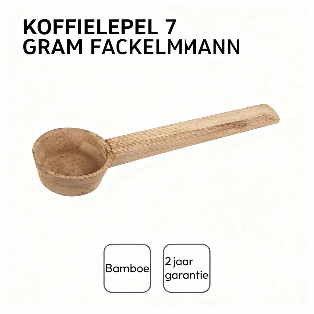 Fackelmann Bamboe Doseerlepel 42253 - Bruin