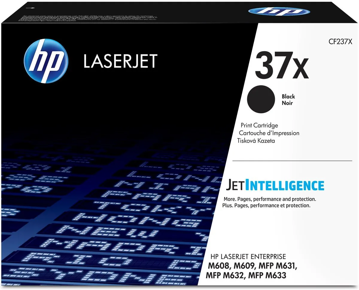HP LaserJet CF237X Tonercartridge - 25.000 pagina's - Zwart