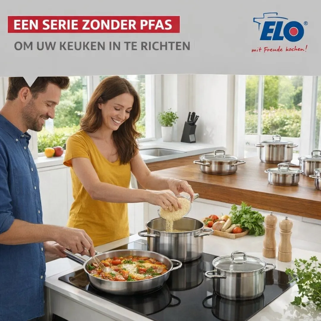 Fackelmann ELO 9882050 Keukenset - 4-delig Roestvrij staal