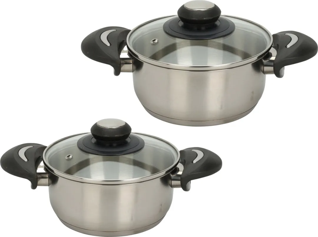 Excellent Houseware Kookpannen Set 2-delig