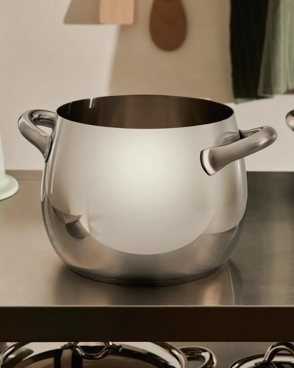 Alessi Mami SG100/20 Kookpan - Ø22cm - 5,6L - Zilver