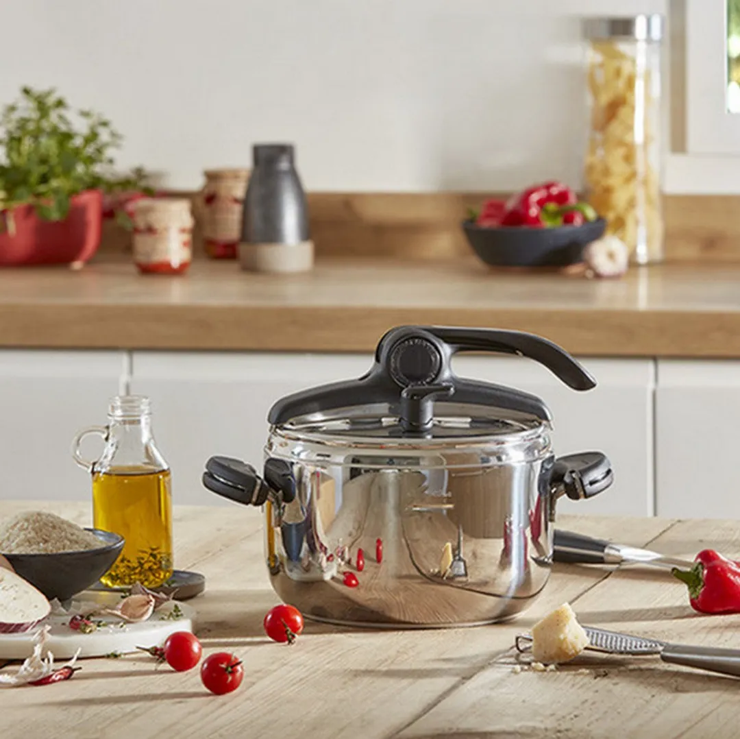 Lagostina Snelkookpan 5L - 22cm - Zilver
