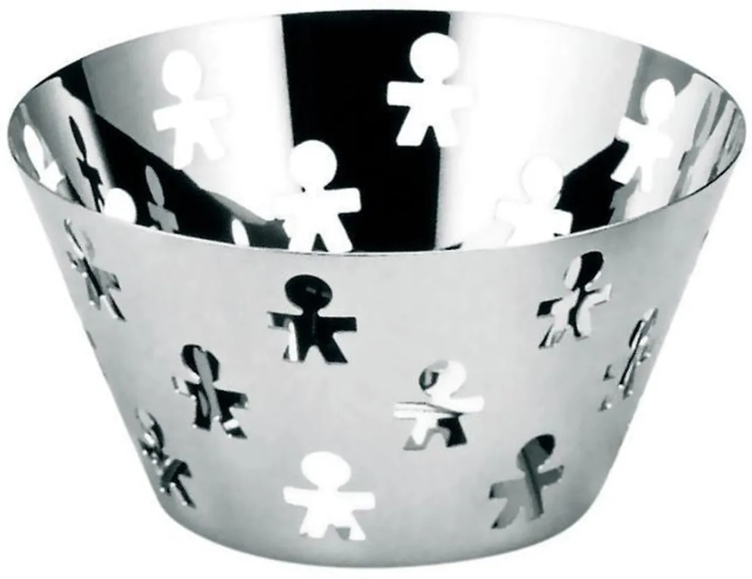 Alessi Girotondo Schaal AKK05 - Zilver - Ø23cm